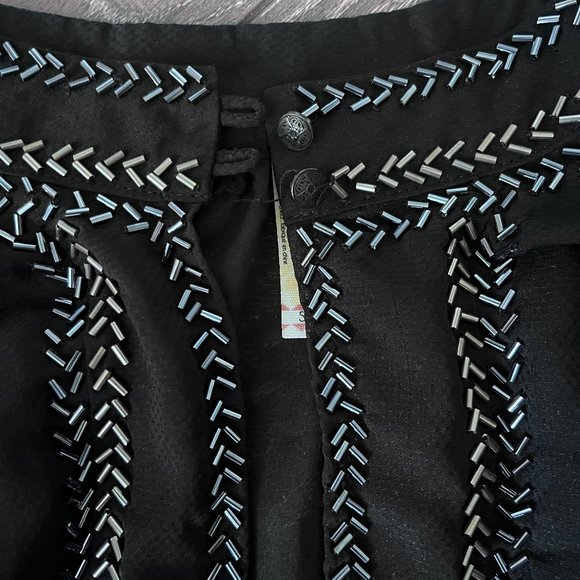 NWT Free People black blouse top shirt small - Picture 2 of 6